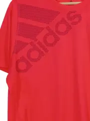 Vorschaubild 2 von Herren Sport Shirt Rot Gr. 48/M Polyester Kurzarm