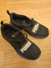 Vorschaubild 7 von Wired Sportschuhe Kinder Sneaker Schwarz Gr. 35 Mesh Turnschuhe