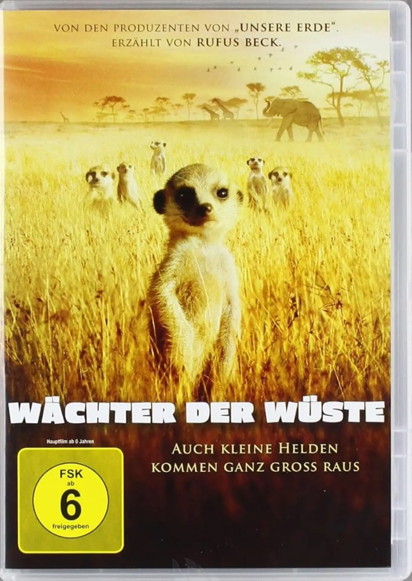Wächter der Wüste DVD Natur Doku Erdmännchen Rufus Beck Deutsch FSK 6
