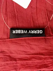 Vorschaubild 3 von Bluse Damen Rot Klassisch Einheitsgröße