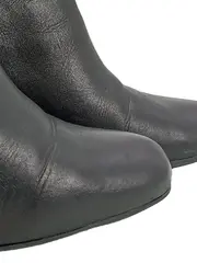 Vorschaubild 3 von Damen Stiefeletten Schwarz Gr. 38 Modern Leder Metallic Absatz