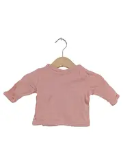 Vorschaubild 1 von Kinder Pullover Gr. 56 Rosa Rippstrick Langarm Basic