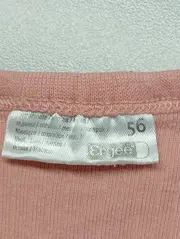 Vorschaubild 3 von Kinder Pullover Gr. 56 Rosa Rippstrick Langarm Basic