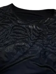 Vorschaubild 4 von Damen Sport Shirt Kurzarm Polyester Schwarz Gr. 36 S