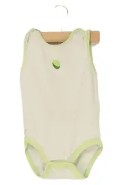 Vorschaubild 1 von Baby Body Baumwolle Beige Kiwi Applikation Gr. 86