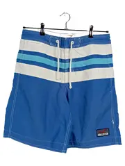 Vorschaubild 1 von Herren Badeshorts Boardshorts Gr. M Blau Gestreift