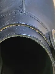 Vorschaubild 5 von Damen Clogs Slipper Leder Schwarz Gr. 38