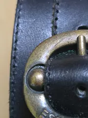 Vorschaubild 6 von Damen Clogs Slipper Leder Schwarz Gr. 38