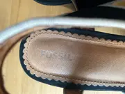 Vorschaubild 3 von Damen Plateausandalen Gr. 39 Schwarz Elegant