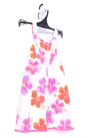 Vorschaubild 1 von Knit so bad Mädchen Sommerkleid Gr. 74 Blumenmuster Pink Orange