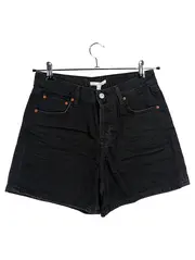 Vorschaubild 1 von Damen Jeans Shorts Gr. M Schwarz Casual Denim Hotpants Sommer