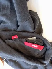 Vorschaubild 3 von Herren Langarmshirt Rollkragen Grau Gr. 44/XS Basic Casual