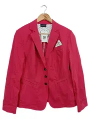 Vorschaubild 1 von Damen Blazer Gr. 36/S Rot Casual Baumwolle