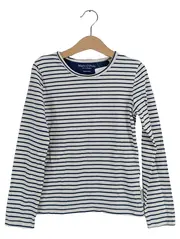 Vorschaubild 1 von Kinder Langarmshirt gestreift Gr. 116/122 Casual Mehrfarbig