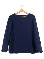 Vorschaubild 1 von Damen Langarmshirt Gr. 38/M Blau Casual