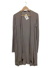 Vorschaubild 1 von Damen Strickjacke Gr. 38/M Beige Casual Langarm