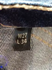 Vorschaubild 5 von Damen Jeans Straight Leg W27/36 Blau Casual Denim Hose