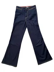 Vorschaubild 1 von Damen Jeans Bootcut Baumwolle Stretch Blau Gr. W25 L30