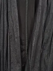 Vorschaubild 3 von Atelier GS Damen Lederjacke Schwarz Gr. 38/M Modern Asymmetrisch