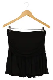 Vorschaubild 1 von Faltenrock Damen Gr. 40/L Schwarz Elegant Midirock