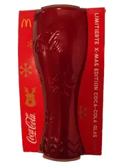 Vorschaubild 1 von Latte Macchiato Glas Rot Limitierte X-Mas Edition 2021 300ml