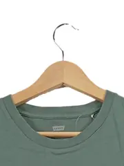 Vorschaubild 2 von Damen T-Shirt Gr. 36 S Oliv Casual Basic Kurzarm