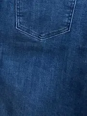Vorschaubild 3 von Damen Jeansrock Gr. 36 Blau Midirock Casual Baumwolle