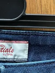 Vorschaubild 5 von Damen Jeansrock Gr. 36 Blau Midirock Casual Baumwolle