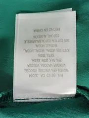 Vorschaubild 4 von Damen T-Shirt Gr. 34/XS Grün Bohemian Vintage Streetwear Casual