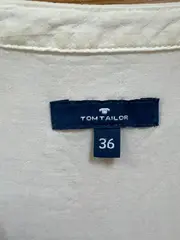 Vorschaubild 3 von Hemdbluse Damen Gr. 36/S Weiß Kurzarm Casual Viskose