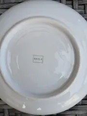 Vorschaubild 2 von Unterteller Weiß Porzellan Elegant Teller mit Goldrand