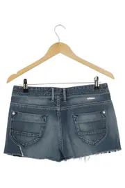 Vorschaubild 2 von Damen Jeans Shorts W28 Blau Casual Denim Kurze Hose