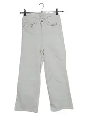 Vorschaubild 1 von Damen Jeans Tapered Fit Hose Beige Gr. 36 Casual
