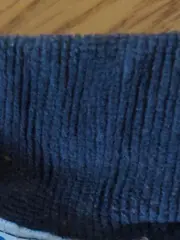 Vorschaubild 4 von Cordhose Mädchen Blau Strukturmuster Gr. 116 Baumwolle Casual