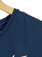 Vorschaubild 3 von Damen Sport Shirt Gr. 38/M Blau Polyester Tennis Dri-FIT