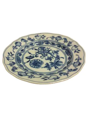 ORIGINAL BOHEMIA ZWIEBELMUSTER Platzteller