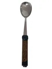 Vorschaubild 1 von Servierlöffel Vintage Klassisch Braun Metall Kunststoff Elegant