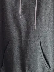 Vorschaubild 5 von Herren Kapuzenpullover Hoodie Grau M Logo Print Sport Baumwolle