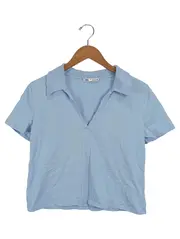 Vorschaubild 1 von Damen Poloshirt Blau Gr. 36/S Casual Kurzarm