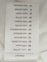 Vorschaubild 5 von Damen Poloshirt Gr. 38/M Weiß Casual Sportlich Basic