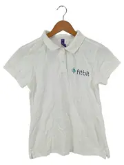 Vorschaubild 1 von Damen Poloshirt Gr. 38/M Weiß Casual Sportlich Basic