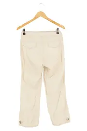 Vorschaubild 2 von Damen Stoffhose Gr. 34/XS Beige Casual Business Capri Hose