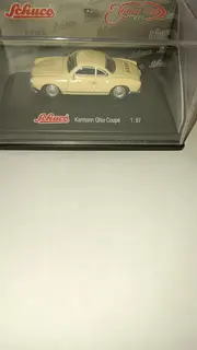 Vorschaubild 4 von Karmann Ghia Coupé 1:87 Modellauto Beige Sammlerstück