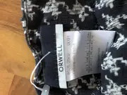 Vorschaubild 5 von Damen Blusenkleid Seide Mehrfarbig Gr. 38/M Klassisch Rüschen