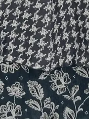 Vorschaubild 4 von Damen Blusenkleid Seide Mehrfarbig Gr. 38/M Klassisch Rüschen