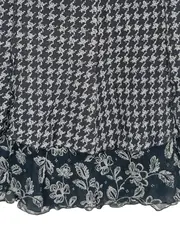 Vorschaubild 3 von Damen Blusenkleid Seide Mehrfarbig Gr. 38/M Klassisch Rüschen