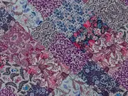 Vorschaubild 2 von Damen T-Shirt Kurzarm Blumenmuster Mehrfarbig Gr. 38/M Freizeit