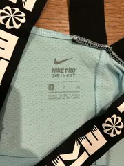 Vorschaubild 3 von Pro Dri-Fit Damen Sport Top Träger-Shirt Türkis Gr. S