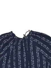 Vorschaubild 4 von TAIFUN Damen Hemdbluse Sterne Langarm Blau Gr. 40 L Viskose Casual