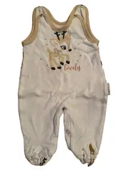 Vorschaubild 1 von Baby Body Strampler Reh Mädchen Gr. 56 Beige